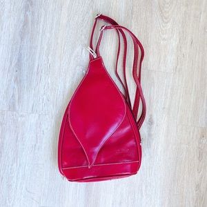 ✨Vera Pelle Leather Convertable Backpack